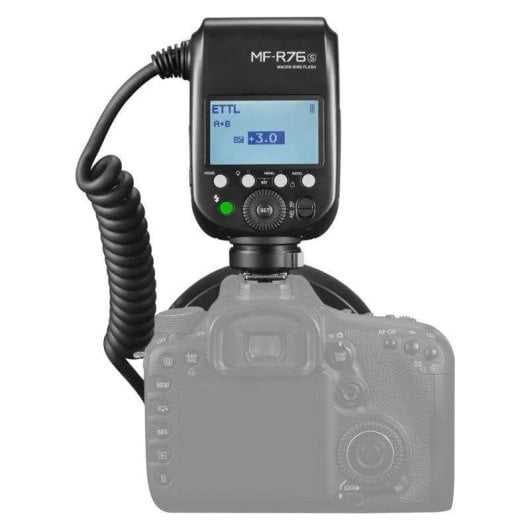 Flash Anelar Godox MF-R76S TTL HSS Macro para Sony Wireless