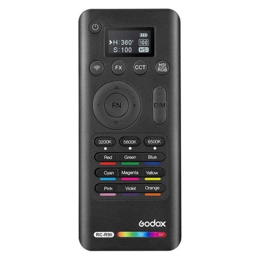 Fernbedienung Godox RC-R9II 2,4 GHz für LED RGB Leuchten 32 Kanäle 16 Gruppen