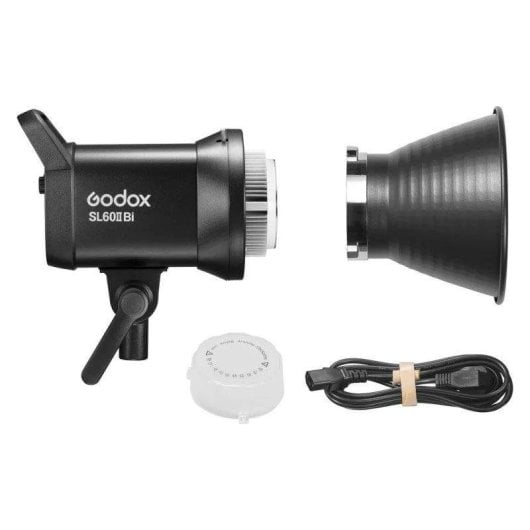 Luz LED Godox SL60IIBi Bi-color 2800-6500K CRI96 Bowens FX