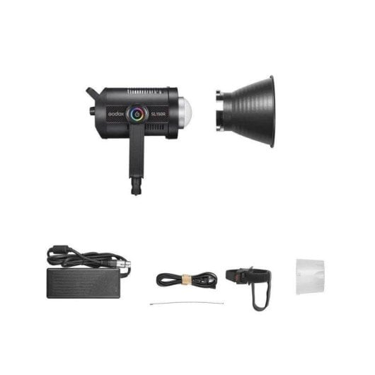 Luz LED Godox SL150R RGB 150W Montagem Bowens 26200 Lux Controle DMX