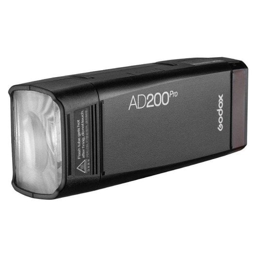 Flash Godox AD200Pro Kit Compact 200Ws Dual Tête Fresnel et Studio TTL