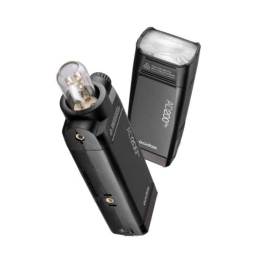 Flash Godox AD200Pro Kit Compact 200Ws Dual Tête Fresnel et Studio TTL