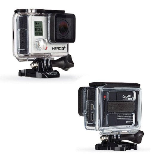 Carcasa GoPro AHSSK-301 Skeleton Negro Translúcido Compatible HERO3 HERO3+ HERO4