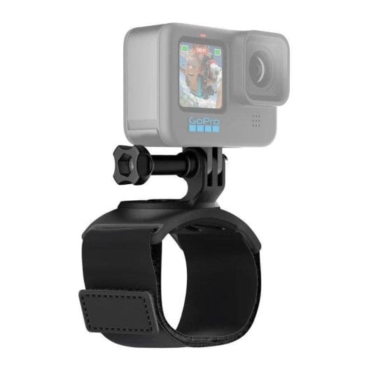 Handgelenk- und Handhalterung GoPro Hand + Wrist Strap 360° Drehung Wasserdicht Schwarz