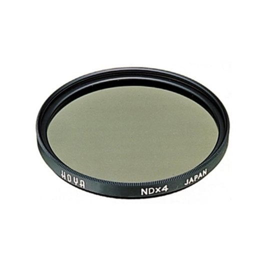 Filtro Hoya NDx4 67mm densidade neutra preto e cinza 1 peça