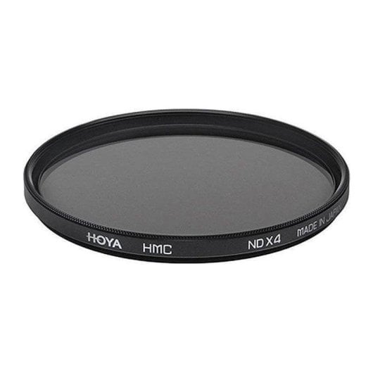 Filtro Hoya NDx4 77mm riduzione della luce 2 stop nero grigio