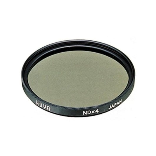 Filtro Hoya NDx4 77mm riduzione della luce 2 stop nero grigio