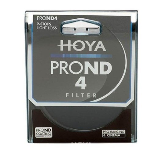 Filtre de caméra Hoya PRO ND4 77mm réduction lumière ACCU-ND