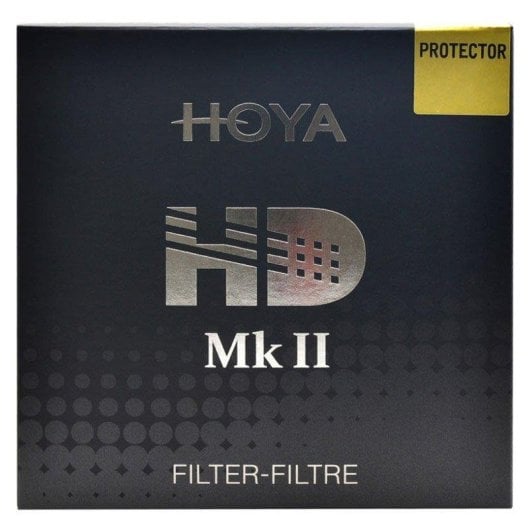 Kamerafilter Hoya HD Mk II Protector 49 mm wasserdicht Aluminium schwarz