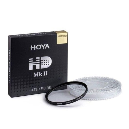 Kamerafilter Hoya HD Mk II Protector 49 mm wasserdicht Aluminium schwarz