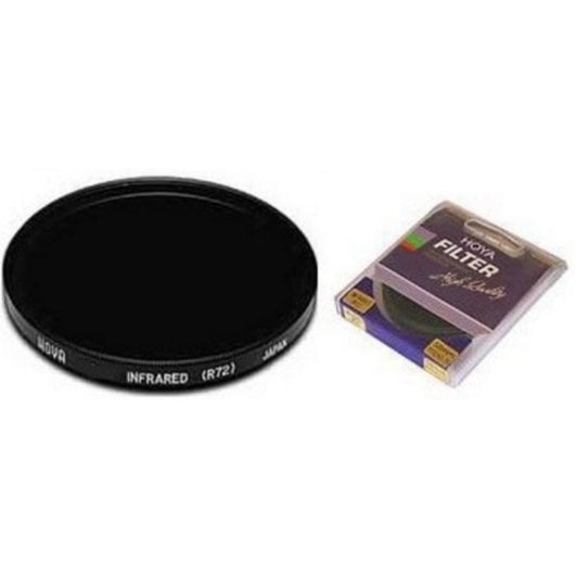 Filtro de lente Hoya R72 Infrared 46mm especial infravermelhos preto