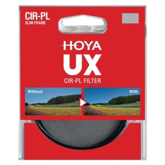 Filtro de Lente Hoya UX CIR-PL 37mm Polarizador Circular Slim Revestimento Dupla Face