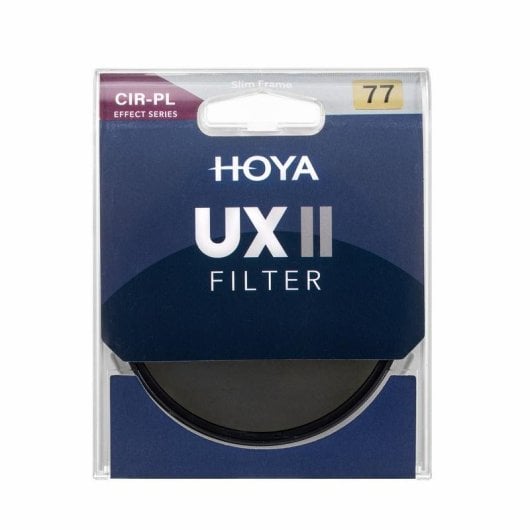 Filtro de Lente Hoya UX II CIR-PL 77 mm Polarizador Circular Alumínio