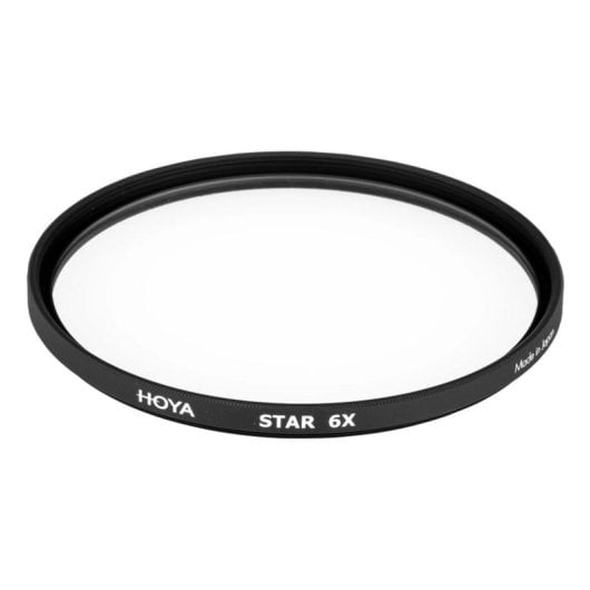 Filtro de lente Hoya STAR-6X 82mm efecto estrella 6 rayos aluminio funda