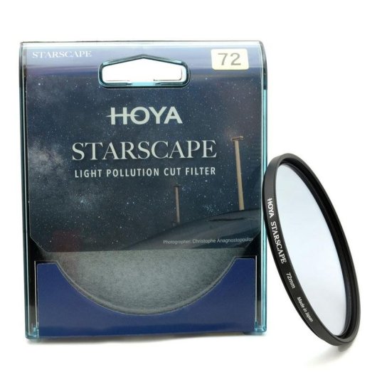 Filtre d’objectif Hoya Starscape 67mm Réduction pollution lumineuse cadre bas