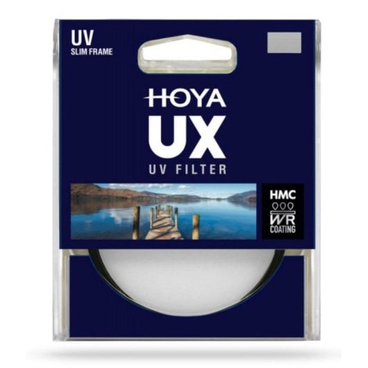 Filtre UV Hoya UX 37 mm aluminium revêtement hydrophobe cadre slim