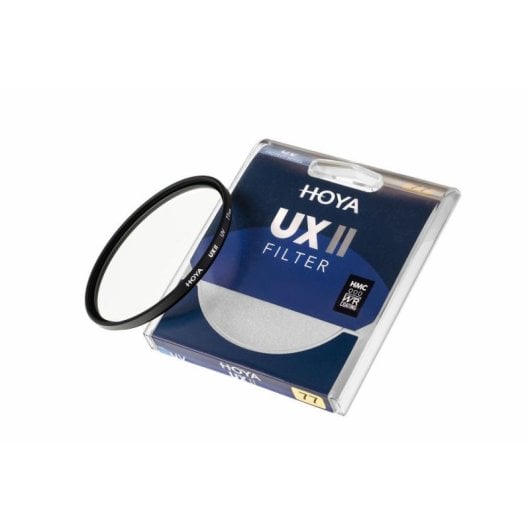 Filtre UV Hoya UX II MKII 77 mm revêtement hydrophobe aluminium