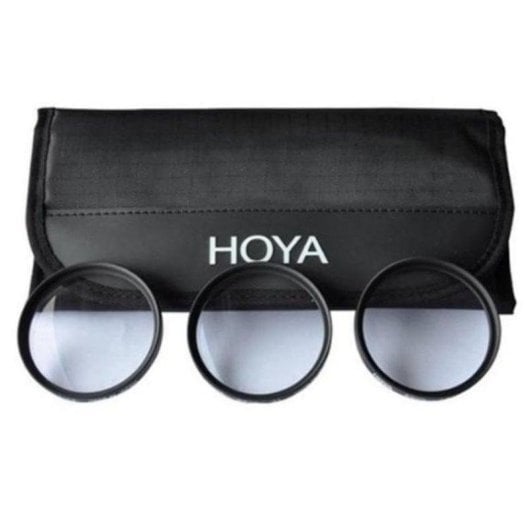 Hoya DFK52 Set 52 mm UV CPL ND8 Kamerafilter mit Etui