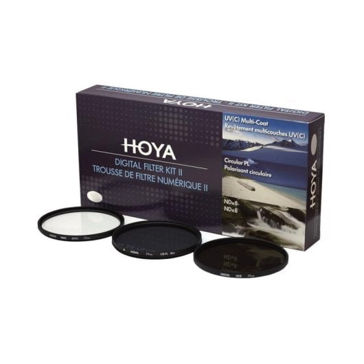 Filtre d'objectif Hoya DIGITAL FILTER KIT II DFK77 77 mm Kit UV PL ND