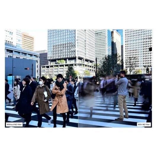 Filtro Hoya PROND EX 500 ND2.7 67mm redução de luz 9 passos