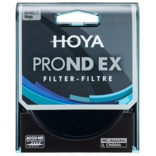 Filtro Hoya PROND EX 500 77mm ND2.7 Riduzione Luce 9 Stop Alluminio