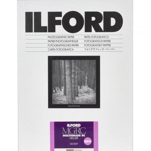 Papier Ilford Multigrade V Rc De Luxe Mgd.1m Brillant 17,8 x 24 cm 100 Feuilles