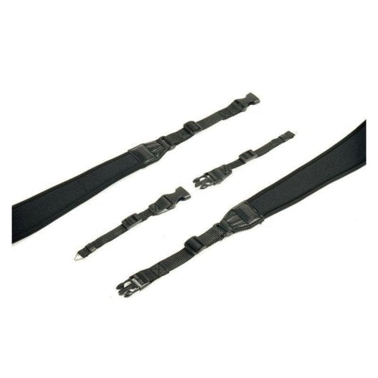 Correia de Câmara Kaiser Kai6780 Neoprene Preta Sistema Rápido Removível