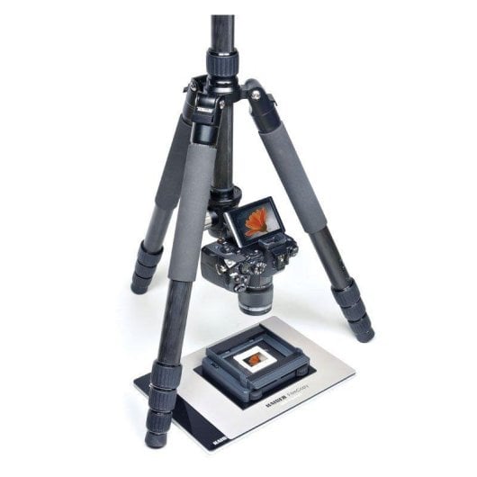 Suporte de Digitação de Filmes Kaiser Filmcopy Vario Kit com Máscara 6x7 cm