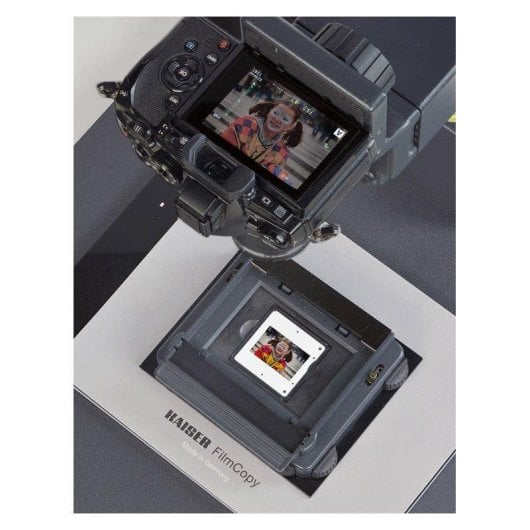 Kit de Cópia de Filme Kaiser Filmcopy Vario 2458 com Mesa de Luz LED Slimlite