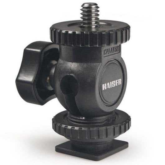 Acessório de Montagem Kaiser 6019 Rotule com Rosca 1/4" 360° 42 mm