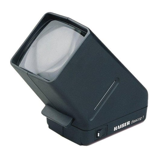 Projetor de Diapositivos KAISER Diascop 1 2x Ampliação 80x170x160mm