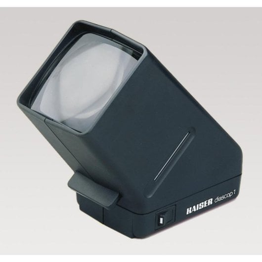 Projetor de Diapositivos KAISER Diascop 1 2x Ampliação 80x170x160mm