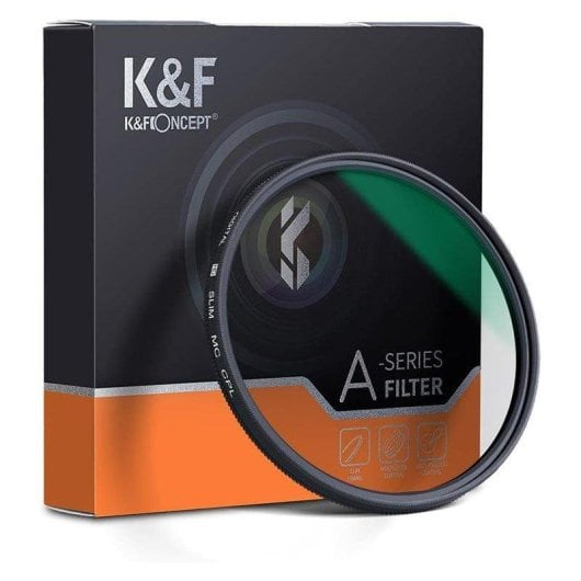 Filtre polarisant circulaire K&F CONCEPT A Series Slim Nano CPL 67mm MRC