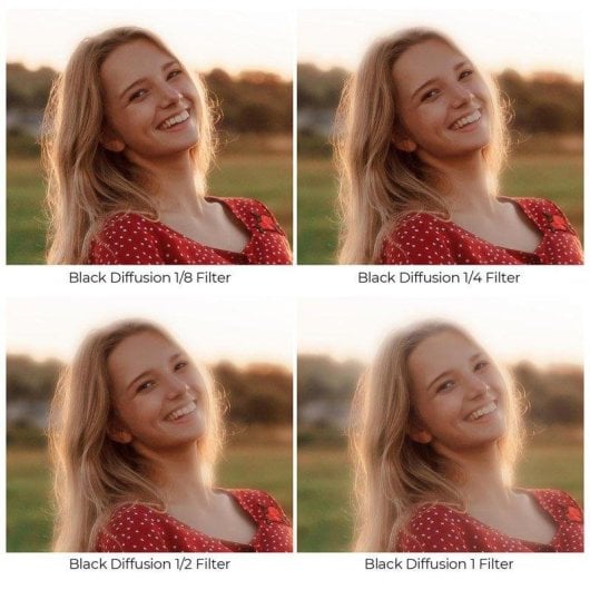 Filtre K&F CONCEPT Nano K Black Mist 1/4+1/8 82mm Kit professionnel