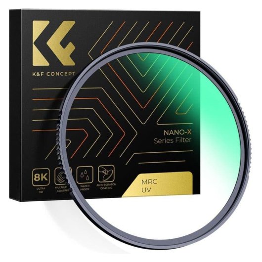 Filtro UV K&F CONCEPT Nano-X 105mm Multirrevestido Resistente Slim