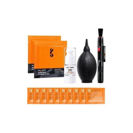 Kit de nettoyage K&F CONCEPT 15 en 1 Stylo multifonction, poire soufflante, lingettes