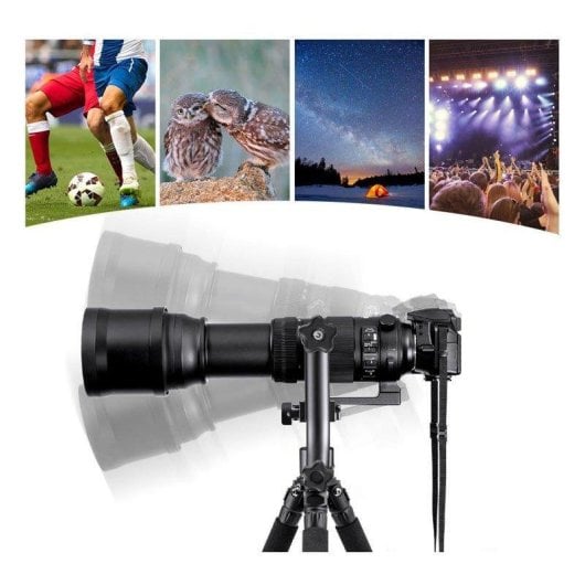 Tête pendulaire K&F CONCEPT Rotule Standard 360° Plaque Arca-Swiss 20kg