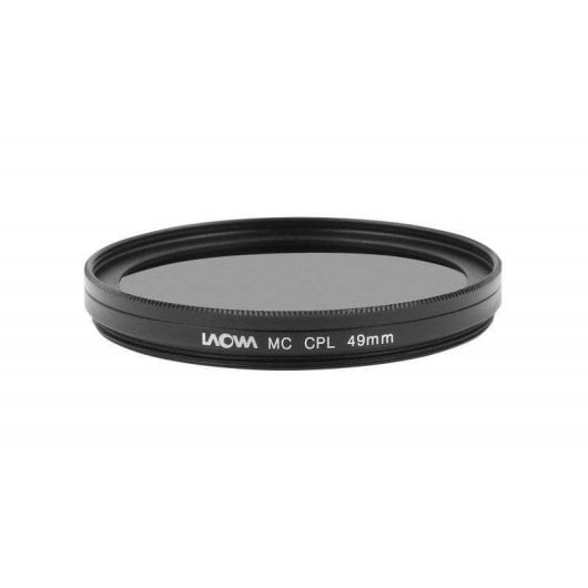 Filtre de caméra Laowa 4928249 Polarisant Circulaire 49 mm Noir