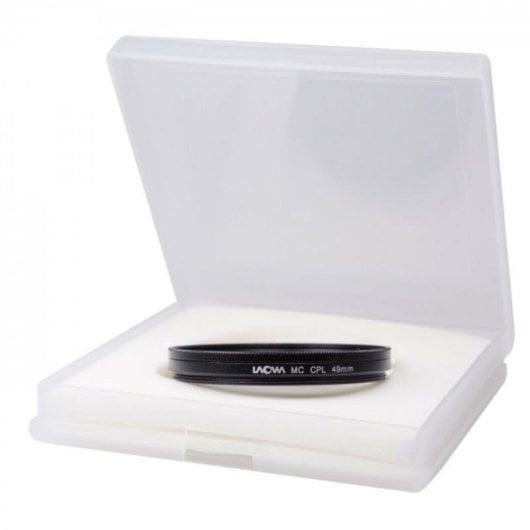 Filtre de caméra Laowa 4928249 Polarisant Circulaire 49 mm Noir