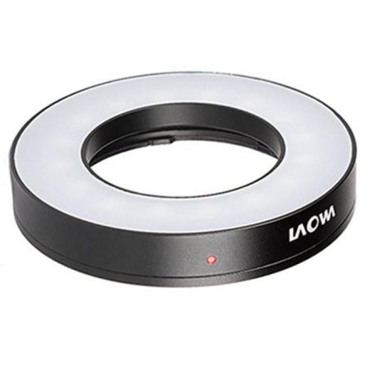 Anillo de iluminación Laowa 492785 LED 16 LEDs 58,5 mm Negro Blanco USB