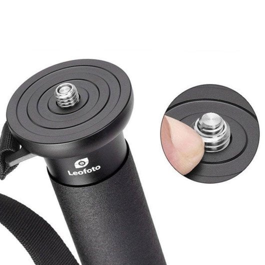 Monopiede Leofoto MP-284C carbonio 165 cm supporto 18 kg 4 sezioni