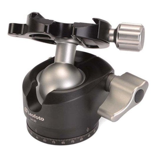 Kugelkopf Leofoto LH-30 mit BPL-50 Schnellwechselplatte kompakt 6 kg Traglast