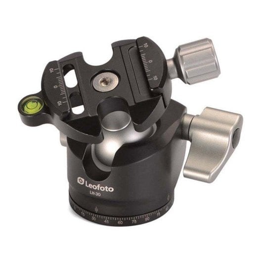 Kugelkopf Leofoto LH-30 mit BPL-50 Schnellwechselplatte kompakt 6 kg Traglast