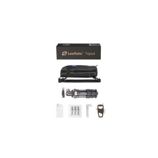 Treppiede Leofoto Ranger LS-223C LH-25 carbonio ultracompatto 3 sezioni 38cm 10kg