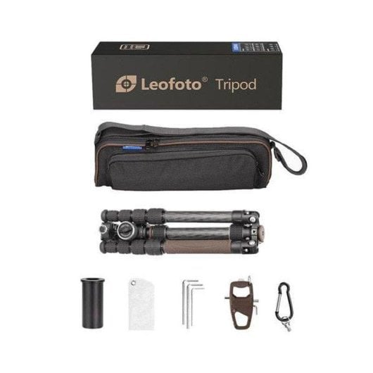 Trépied Leofoto LX-225CT Carbone Compact Rotule XB-32Q 6kg