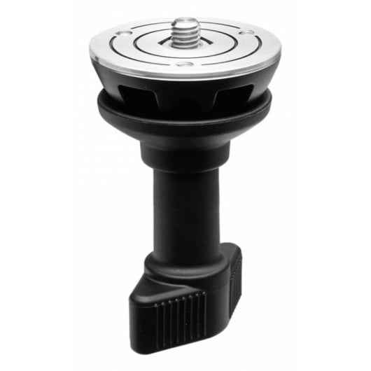 Placa para cabeza de trípode Manfrotto 560BALLSHX 60 mm aluminio bloqueo corto