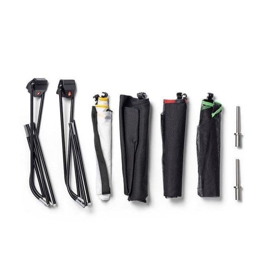 Kit Drapeau Manfrotto RapidExoframe 45x60cm leggero pieghevole con 4 teli