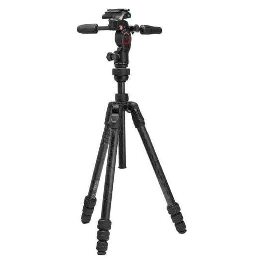 Trépied Manfrotto Befree GT PRO Carbone MKBFRTC4GTFB-3W rotule 3D fluide