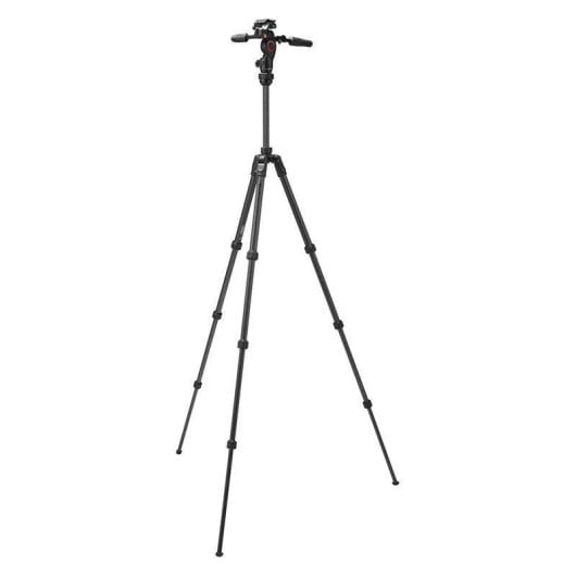 Trépied Manfrotto Befree GT PRO Carbone MKBFRTC4GTFB-3W rotule 3D fluide