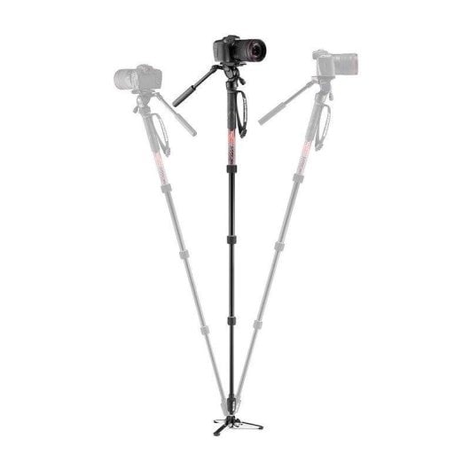 Monopié Manfrotto Element MII vídeo aluminio fluido compacto 4 kg plegable